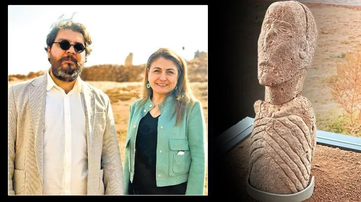 Ağzı dikili ama çok şey anlatıyor! 10 bin 500 yıllık ölü heykeli