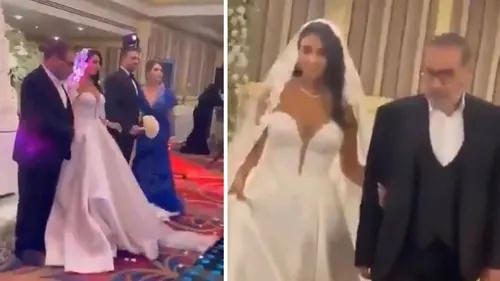 İsrail’in yıkamadığı molla rejimini dekolte bir gelinlik fena sallıyor